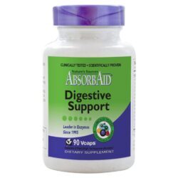 Nature's Sources AbsorbAid Suporte Digestivo 90 VCaps - Melhora Absorção Nutrientes
