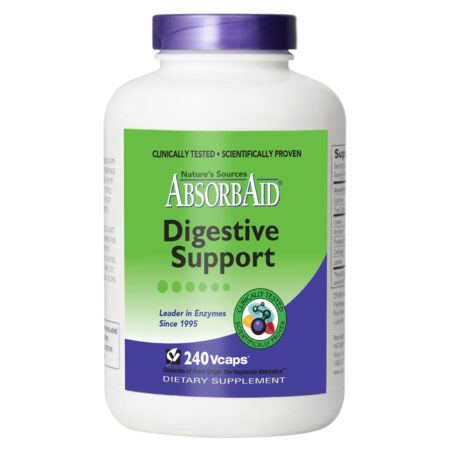 Nature's Sources Suporte Digestivo AbsorbAid - 240 VCaps