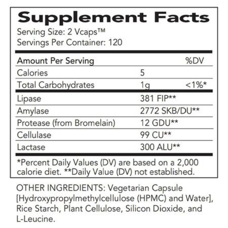 Nature's Sources Suporte Digestivo AbsorbAid - 240 VCaps | Melhora Absorção Nutrientes - Imagem 3