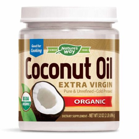 Nature's Way, Óleo de Coco Extra Virgem Orgânico - 907 g