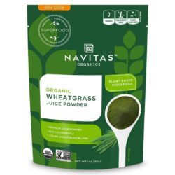 Navitas Naturals Wheatgrass Orgânica em Pó 28g: Superalimento Puro para Vitalidade e Bem-Estar no Brasil
