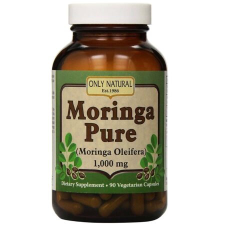 Only Natural, Moringa Pura - 90 Cápsulas Vegetarianas