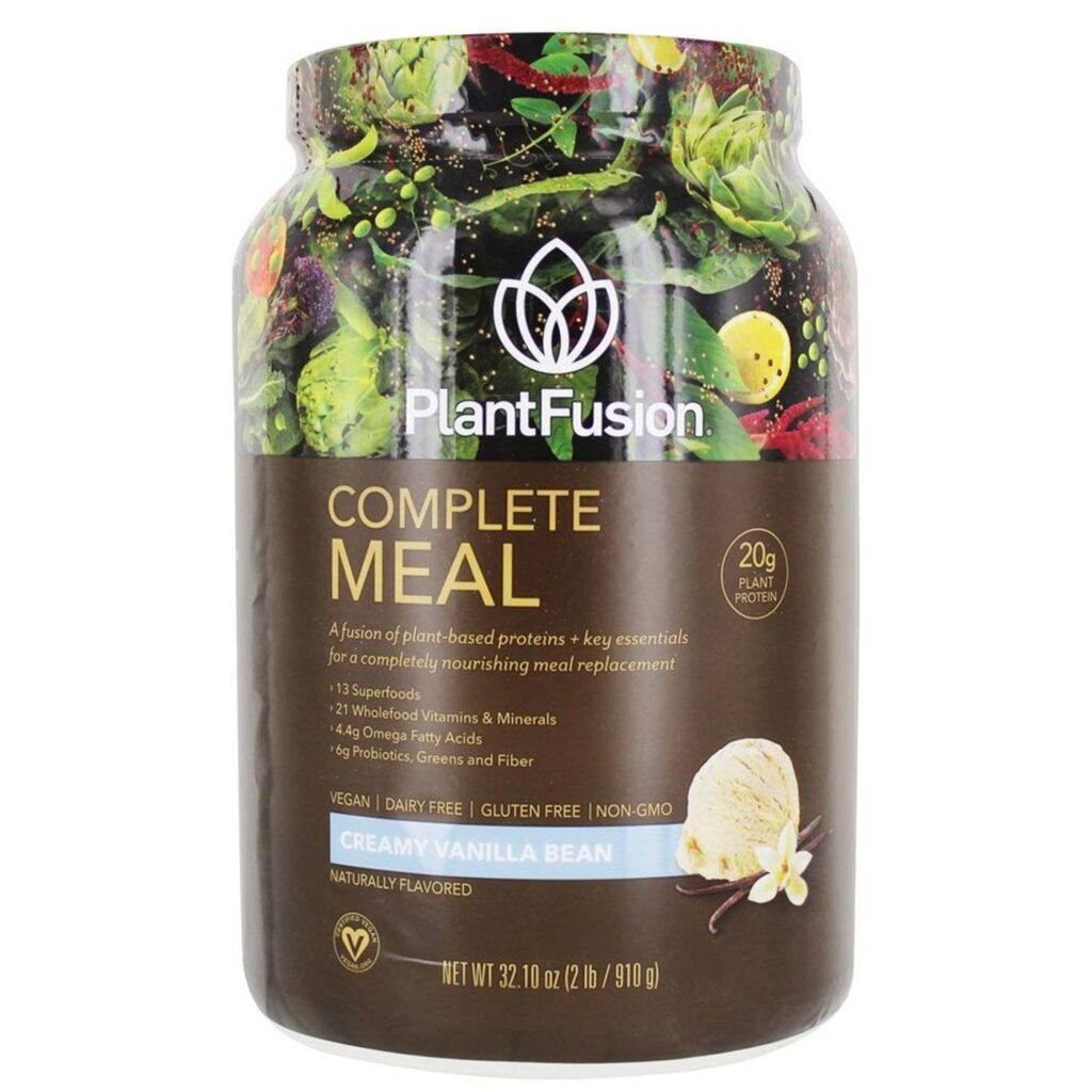 Plantfusion Proteína Vegetal Refeição Completa Baunilha 910g - Nutrição Completa e Saudável