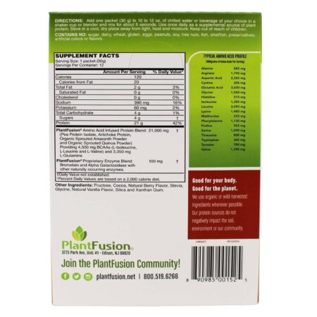 plantfusion PlantFusion Choc Rasp Pacotes 12 PK - Image 2