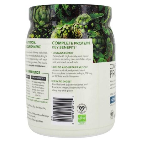 Plantfusion, Proteína Vegetal Completa - Cookies e Creme - 450g (1 lb) - Image 4