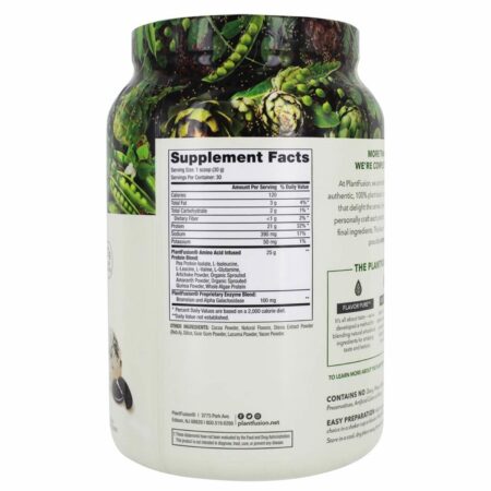 Plantfusion, Proteína Vegetal Completa - Cookies e Creme - 900g (2 lbs) - Image 2