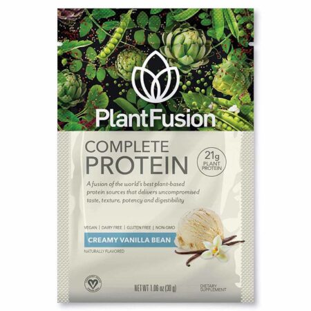 PlantFusion, Proteína Completa de Planta - Feijão de Baunilha - 12 Pacotes com 30g cada - Image 3