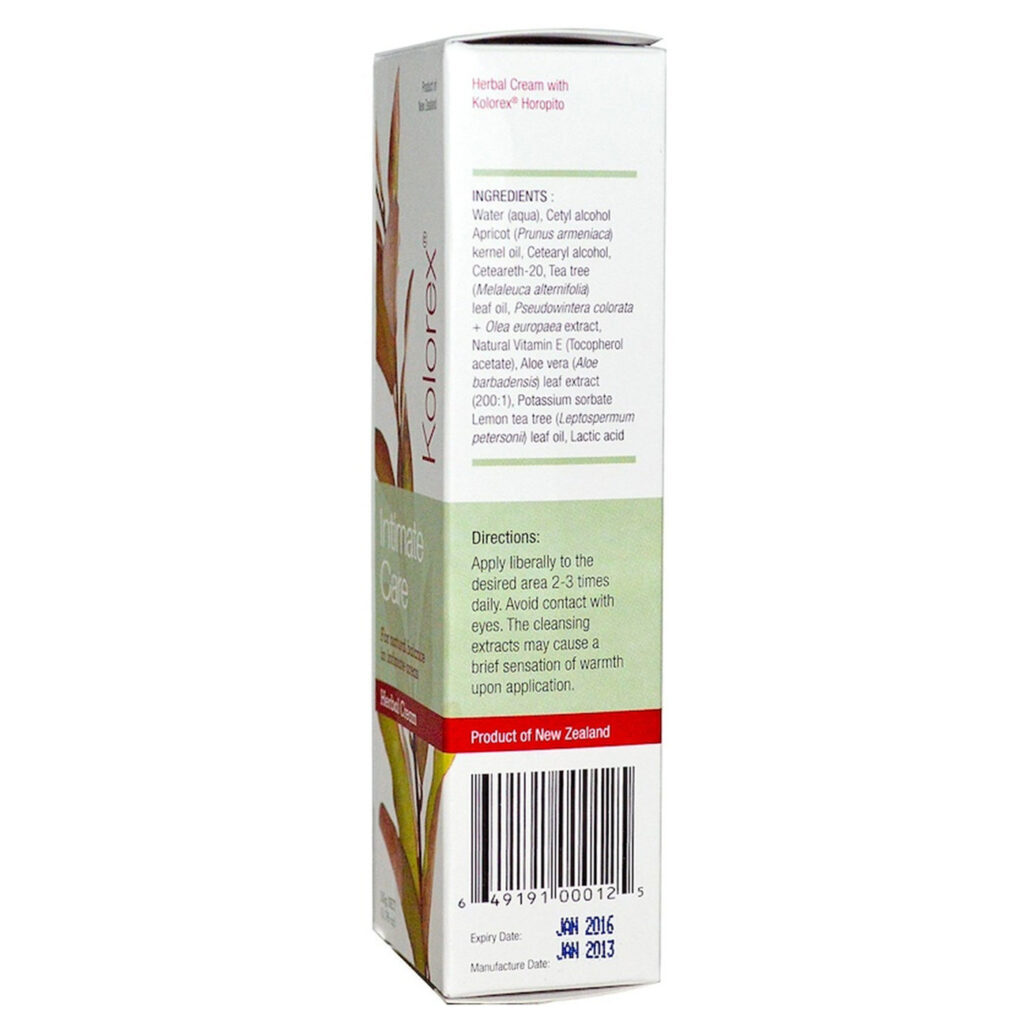 Kolorex Creme de Ervas Cuidados Íntimos - 50g (1,76 oz) | Alívio e Conforto Natural - Imagem 2