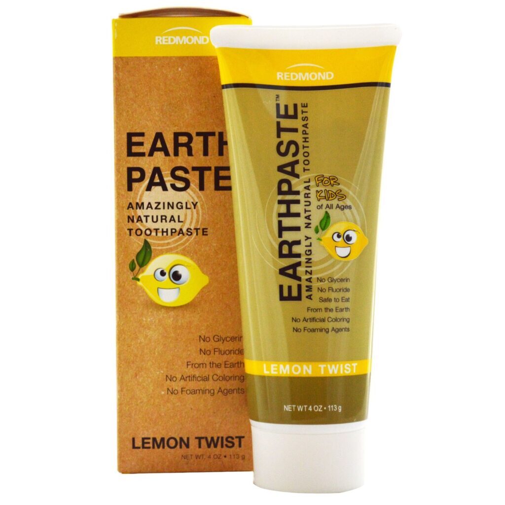 Pasta de Dente Natural Earthpaste Redmond Trading Company 113g: Sorriso Saudável e Limpeza Profunda