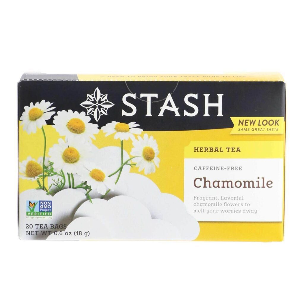 Stash Tea Chá de Camomila Premium - 20 Saquinhos para Relaxamento Profundo - Imagem 3