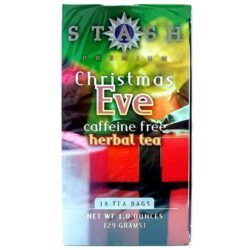 Stash Tea Chá de Ervas Noite de Natal 18 Saquinhos Sabor Especial Brasil