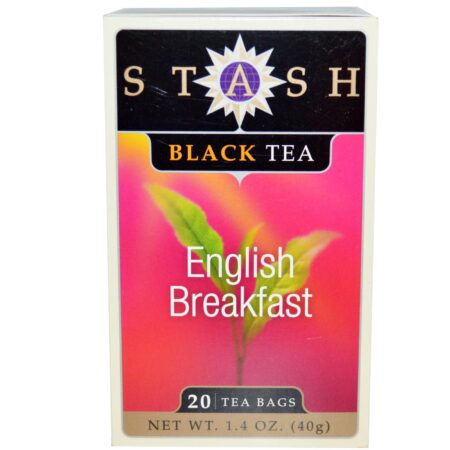 Stash Tea, Chá Preto, Café Inglês - 20 Saquinhos de Chá