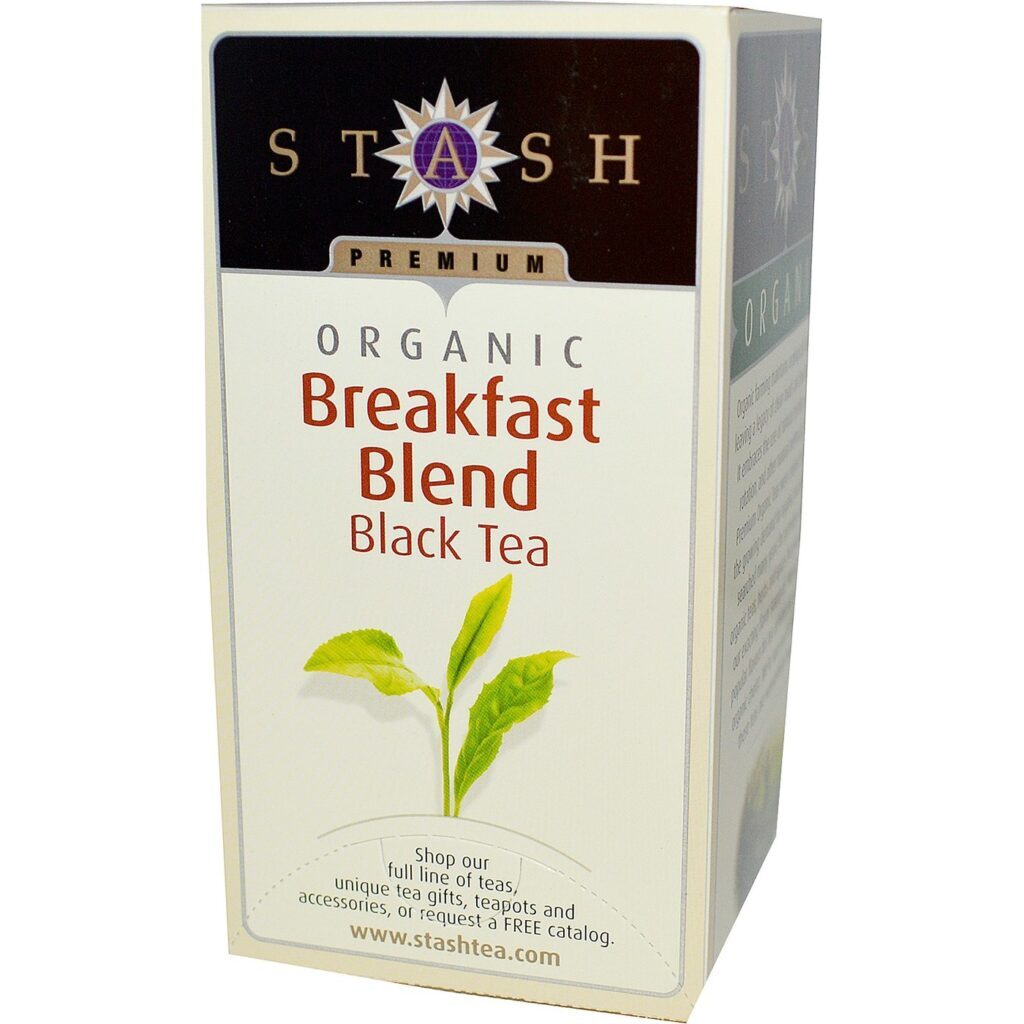Chá Preto Orgânico Stash Tea - 18 Saquinhos Puro Sabor Brasileiro