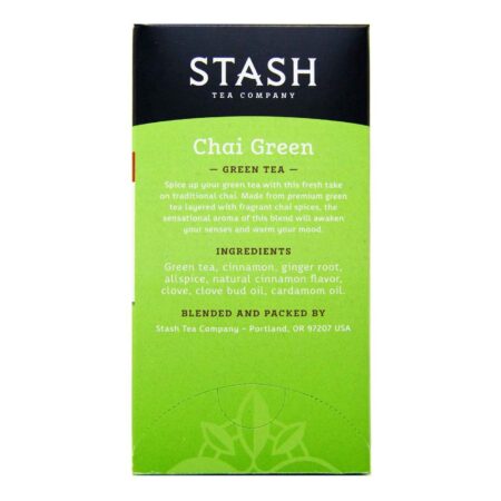 Stash Tea, Chai Chá Verde - 20 CT - Image 2