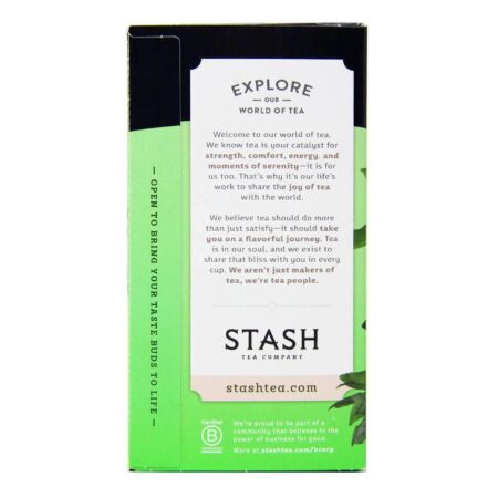 Stash Tea, Chá Verde Premium - 18 Saquinhos de Chá - Image 2