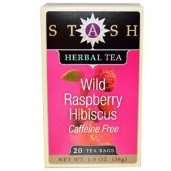 Stash Tea Chá de Hibisco com Framboesa Silvestre - 20 Saquinhos