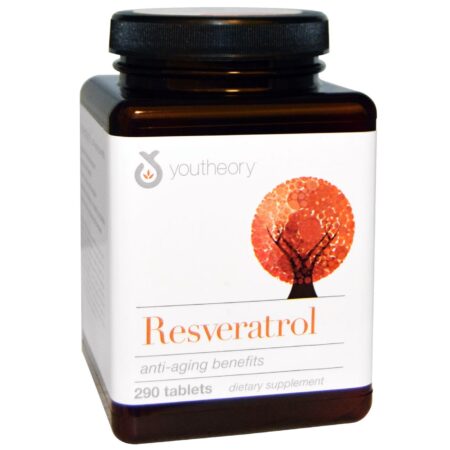 YouTheory, Resveratrol - 290 Tabletes