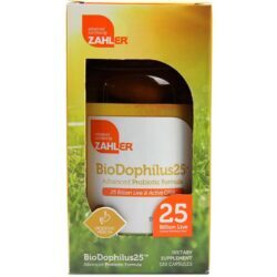 Zahlers BioDophilus 25 Bilhões - 120 Cápsulas: Probiótico Essencial para Saúde Intestinal e Bem-Estar