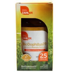 BioDophilus Probiótico 25 Bilhões Alta Potência Zahler 60 Cápsulas - Saúde Digestiva