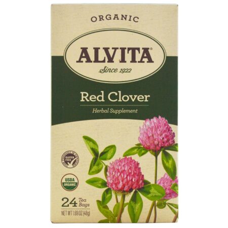 Alvita, Chá Orgânico de Cravo Vermelho - 24 Saquinhos de Chá