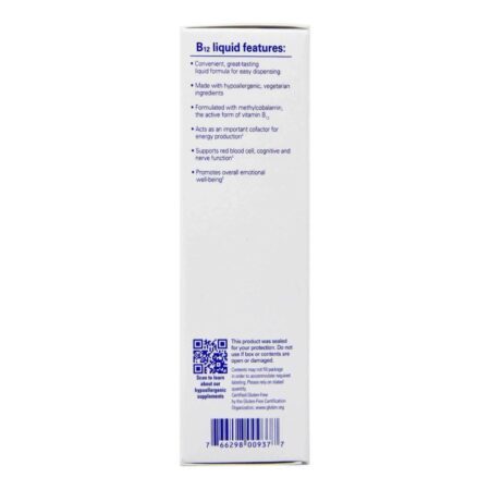 Vitamina B12 Líquida Pure Encapsulations 30mL: Energia e Vitalidade Essenciais - Imagem 2