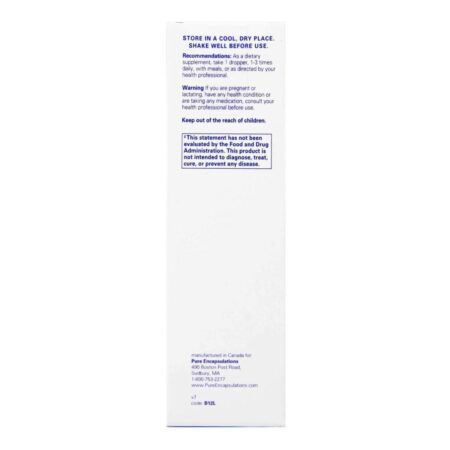 Vitamina B12 Líquida Pure Encapsulations 30mL: Energia e Vitalidade Essenciais - Imagem 3