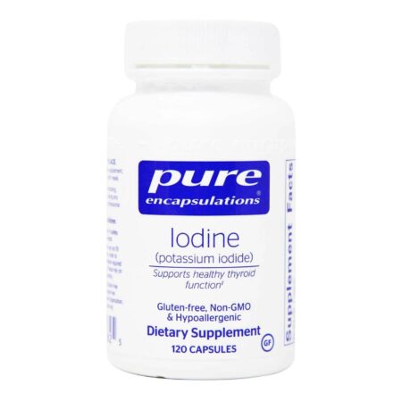 Pure Encapsulations, Iodo - 120 Cápsulas Vegetarianas