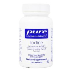 Pure Encapsulations Iodo 120 Cápsulas Vegetarianas - Saúde da Tireoide e Bem-Estar