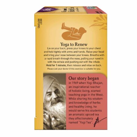 Yogi Tea Organic Teas, Chá de Canela e Baunilha, Pele Saudável - 16 Saquinhos de Chá - Image 3