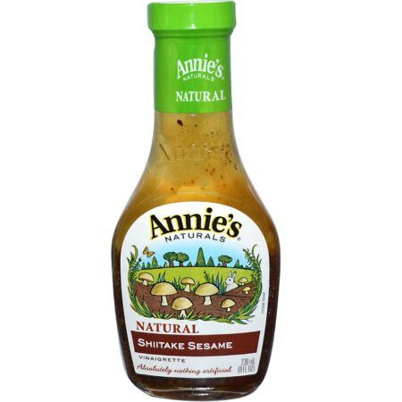 Annies Homegrown Shiitake Natural Sesame Vinagrete 8 fl oz