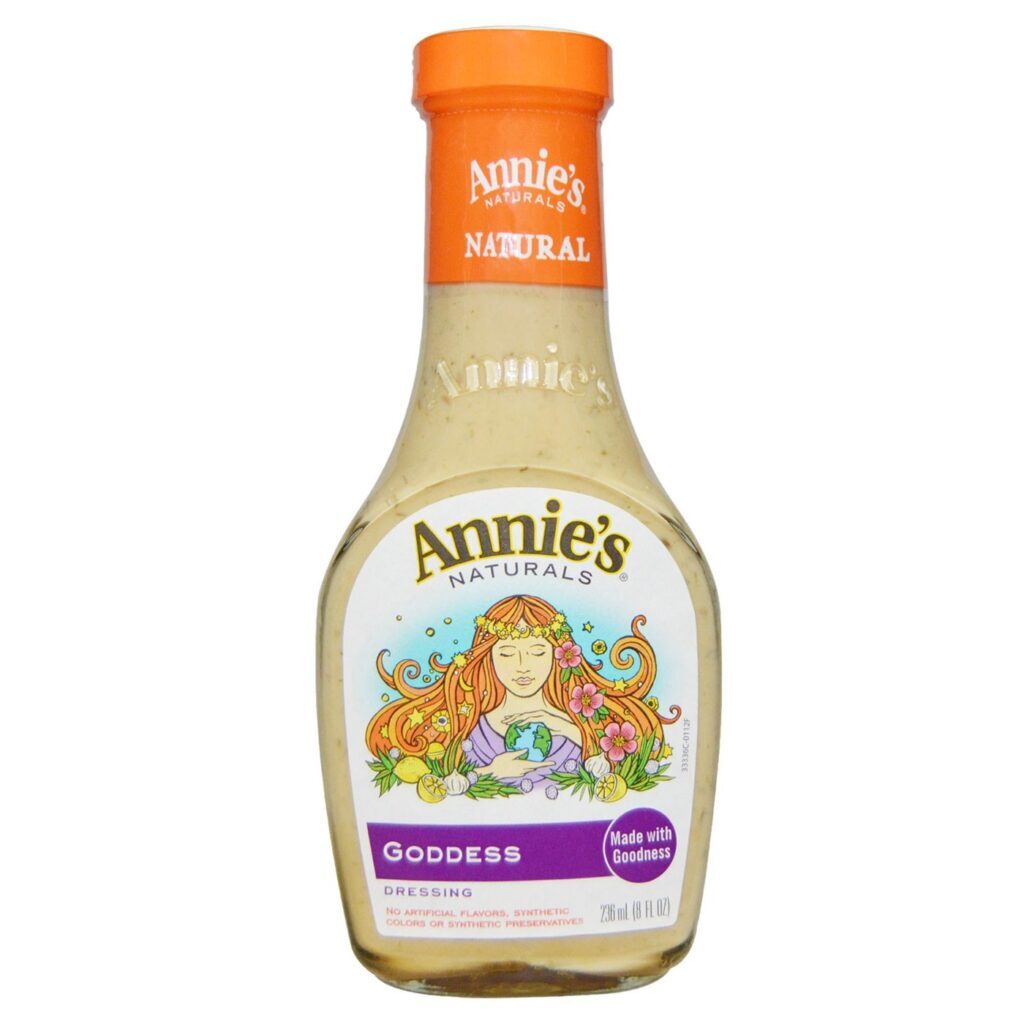 Annies Homegrown Deusa Natural de Vestir 236ml: Sabor e Nutrição para o Seu Dia a Dia
