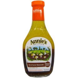 Molho Vinagrete Orgânico Annies Homegrown Shiitake Gergelim 473ml