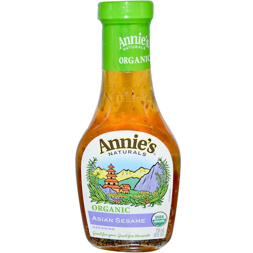 Molho de Gergelim Orgânico Annies Homegrown Asian 237ml (8 fl oz)