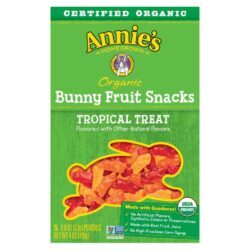 Annie's Homegrown Lanches de Frutas Orgânicas Tropicais - 5 Pacotes de Pura Delícia Saudável