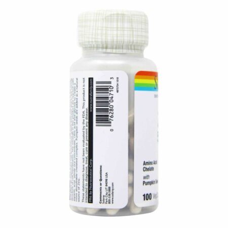 Solaray Zinco 50 mg - 100 Cápsulas: Essencial para Imunidade e Vitalidade no Brasil - Imagem 4