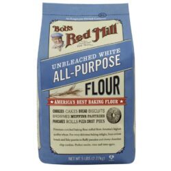 Bobs Red Mill Farinha de Trigo Branco Crus Pack 4 - Sacos de 2kg (8kg Total)