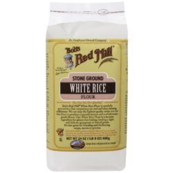 Bobs Red Mill Farinha de Arroz Branca - 4 Pacotes de 24oz (Total 96oz)