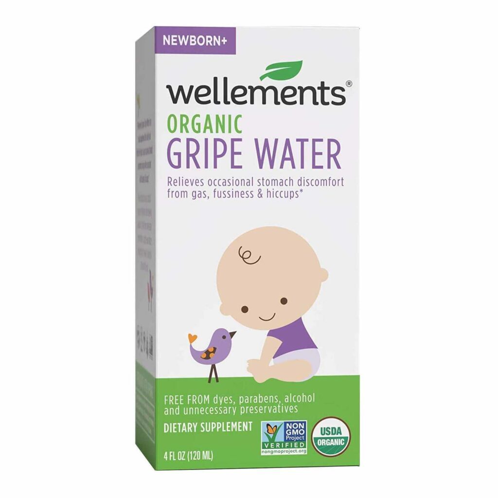 Wellements Gripe Water - Alívio Natural para Bebês (118,3 ml)