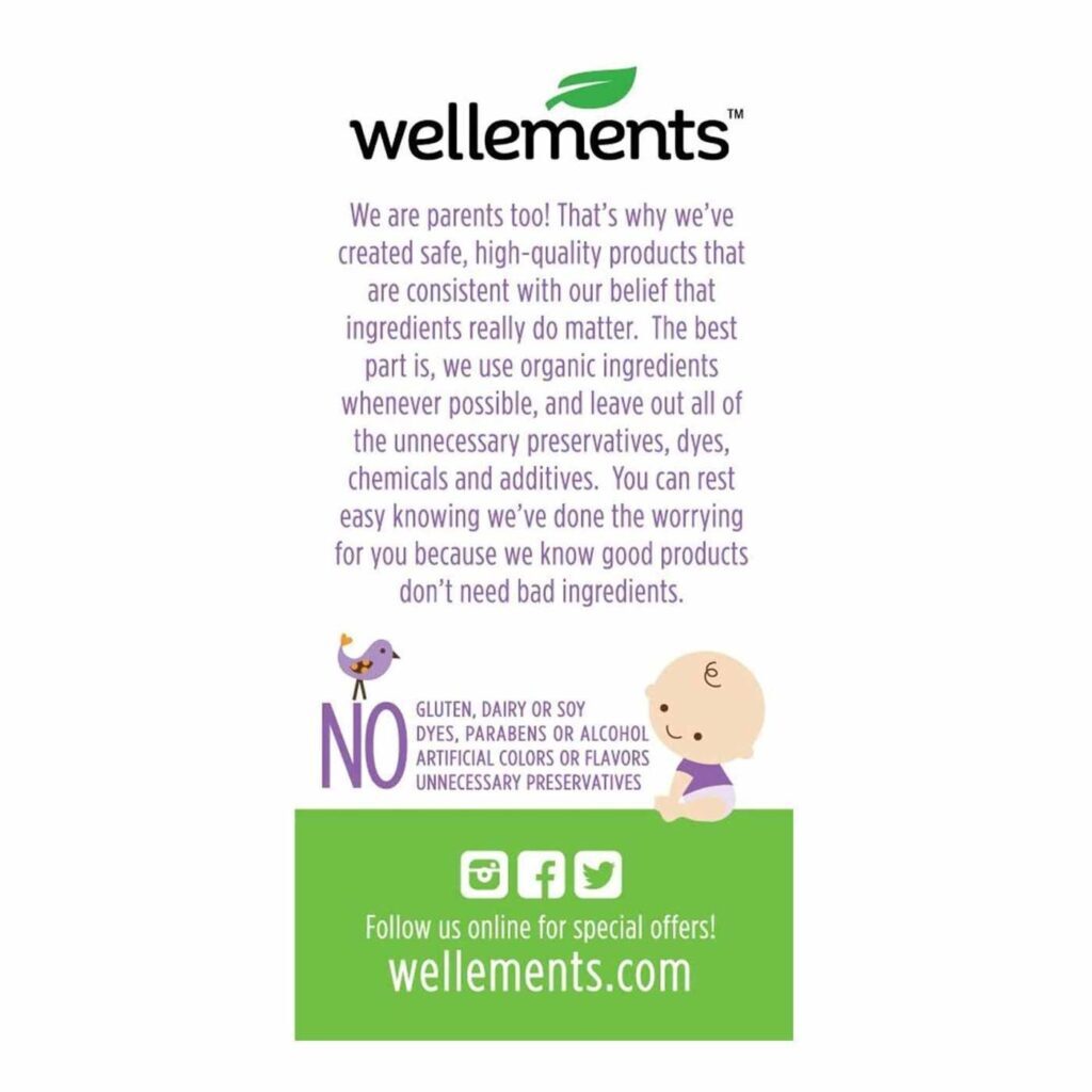 Wellements Gripe Water - Alívio Natural para Bebês (118,3 ml) - Imagem 5
