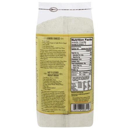 Bobs Red Mill, Farinha de Aveia Integral Orgânica - (Pack 4) - 623 g (22 oz) Cada - Image 2