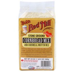 Bobs Red Mill Cornbread e Fubá Muffin Mix (Pack 4) - 4 Sacos de 680g Cada