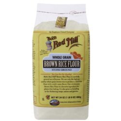 Bobs Red Mill Farinha de Arroz Integral Granulado - Pacote com 4 unidades de 24 onças (aprox. 680g cada)