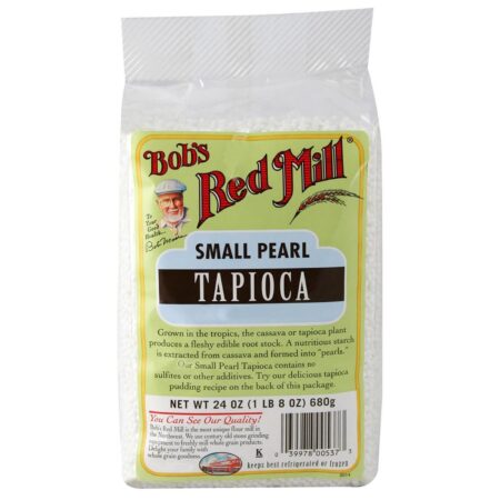 Bobs Red Mill Pequeno Pérola Tapioca (4 blocos) de 4 - 24 onças Bags