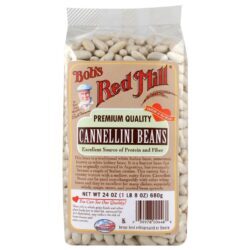 Bobs Red Mill Feijão Cannellini: 4 Pacotes de 907g (Total 3.628kg) - Pronta Entrega Brasil