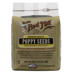 Bobs Red Mill Sementes de Papoula - 8 Pacotes de 226g Cada - Sabor e Nutrição para Cozinha Brasileira