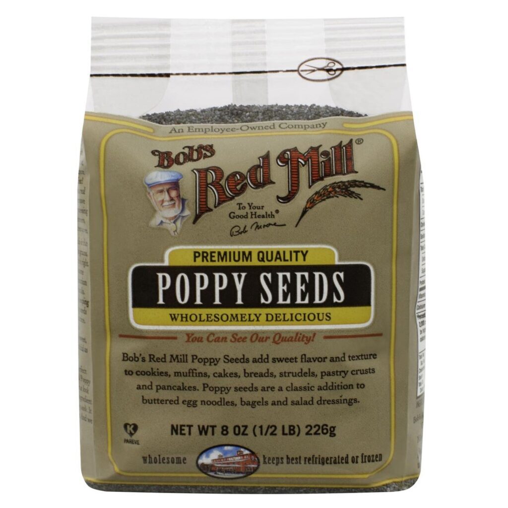 Bobs Red Mill Sementes de Papoula - 8 Pacotes de 226g Cada - Sabor e Nutrição para Cozinha Brasileira
