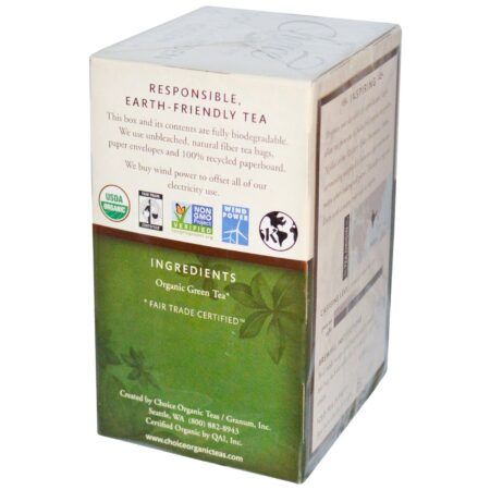 Choice Organic Teas Chá Grn Oothu Grdn 16.000 bolsas - Image 2