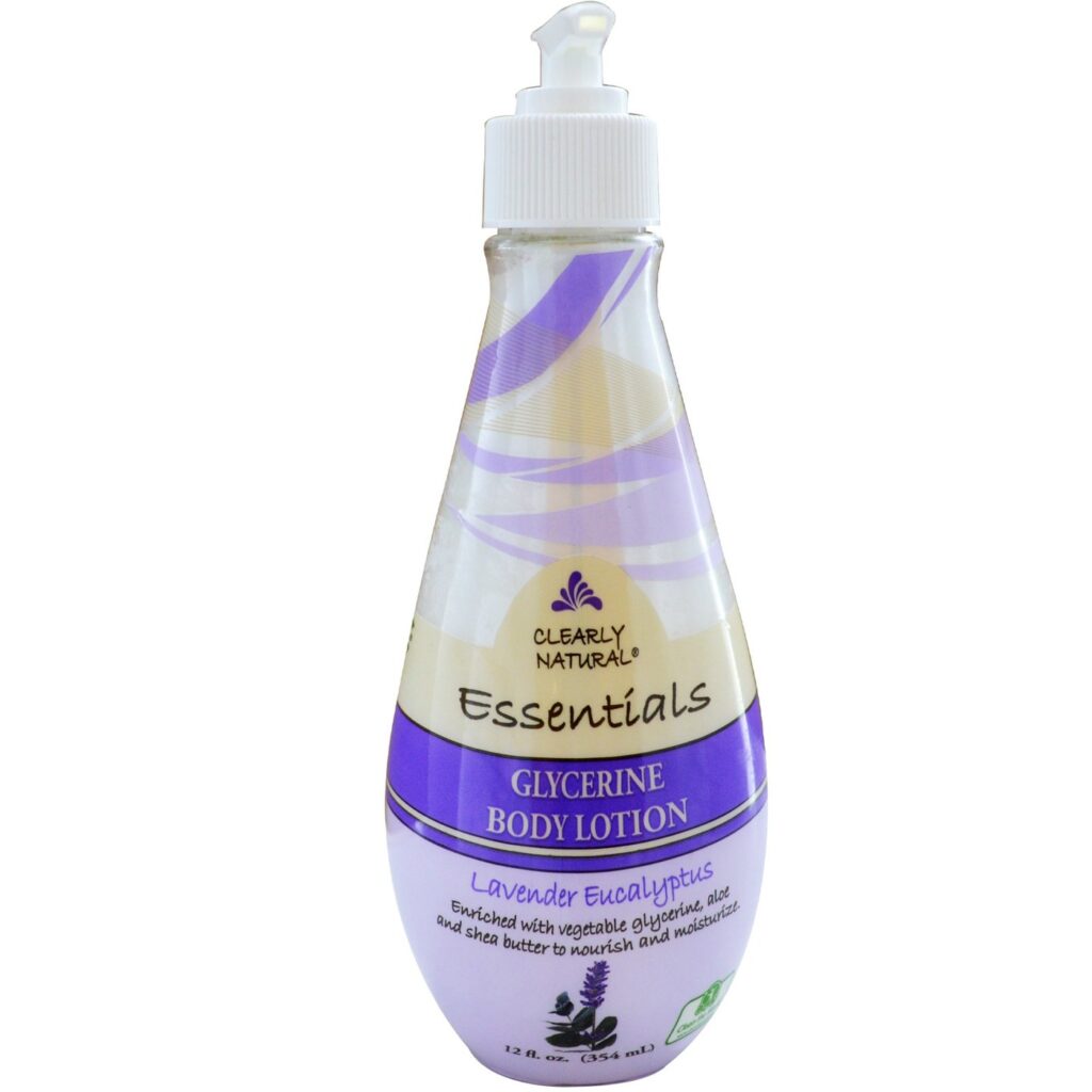 Clearly Natural Loção Corporal Glicerina LVN 355ml - Hidratação Profunda e Pura