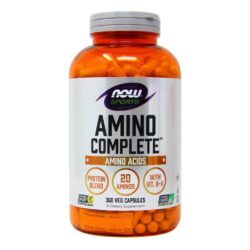 Now Foods Amino Complete - 360 Cápsulas: Combinação Essencial de Aminoácidos para Saúde e Desempenho no Brasil