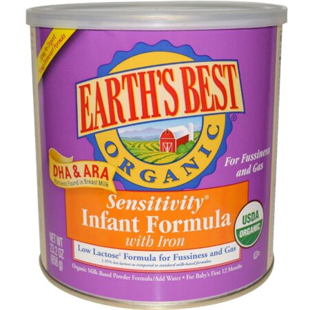 Earth's Best, Fórmula Infantil Orgânica com DHA e ARA - 658 g